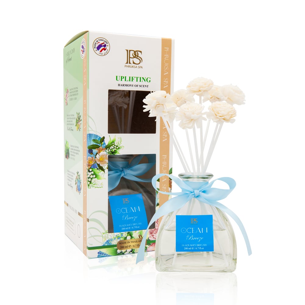 ก้านไม้หอมปรับอากาศ PHRUKSA SPA  ขนาด 200 มล.  กลิ่นโอเชี่ยน บรีซ_0